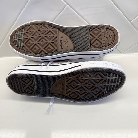 Converse Chuck Taylor All Star Girls Junior 5 Unicorn High Top Shoes Sneakers - Picture 9 of 11